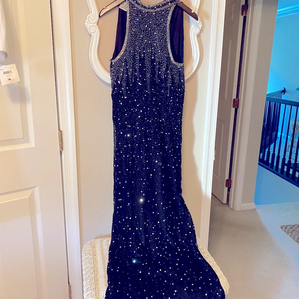 Silk maxi dress